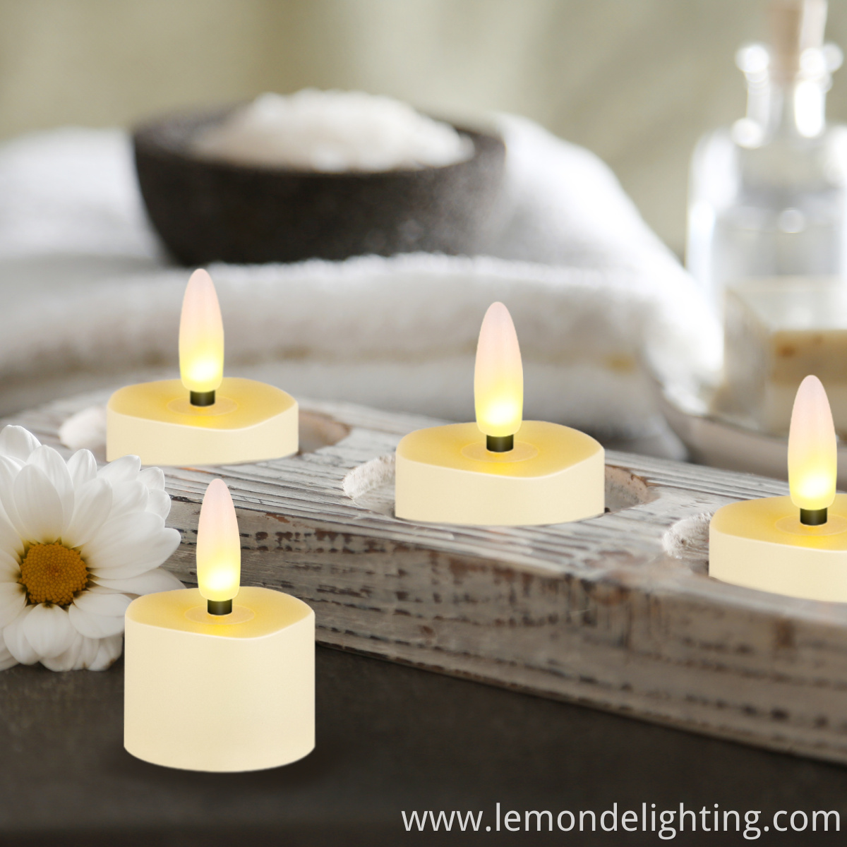 Flameless Led Tea Lights Candles